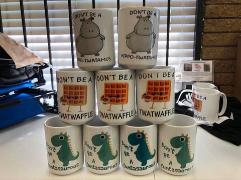 Twatwaffle Cuntasaurous Hippo-Twatamus 15 oz. Large Coffee Mug