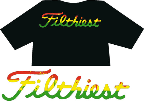 Filthiest Black Shirt with "LUIS" Print