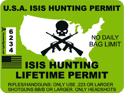 ISIS hunting permit