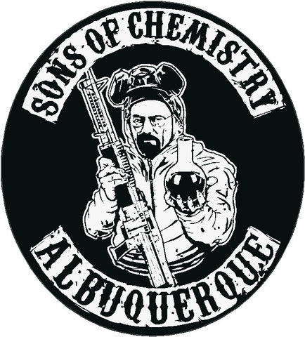 Sons of Chemistry Decal Breaking Bad