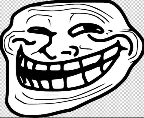 Troll Face Decal
