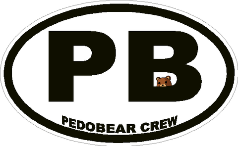 Pedobear Crew Decal