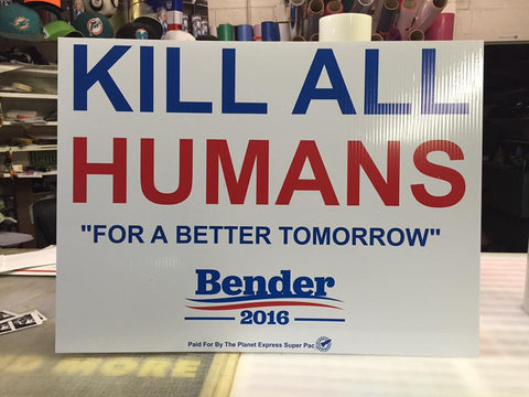 KILL ALL HUMANS for a better tomorrow