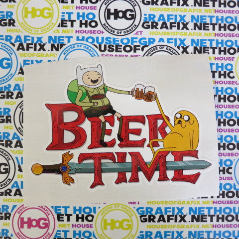 Beer Time Decal