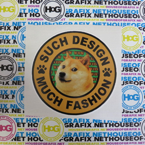 Doge Such Design Decal