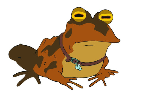 Futurama Toad Decal