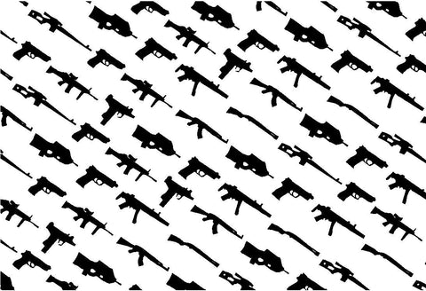 Gun Pattern Stickers