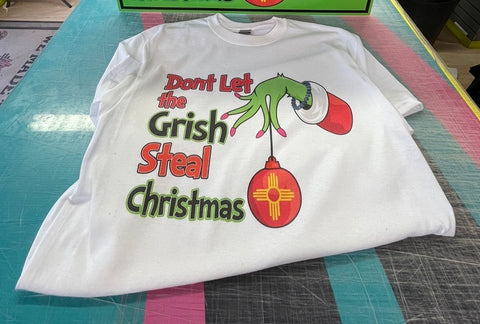 Dont Let The Grish Steal Christmas T-Shirt