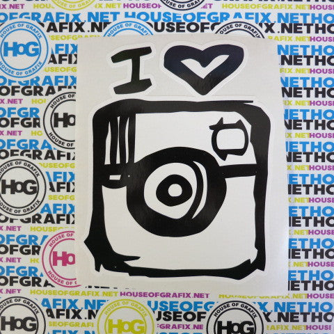 I love Instagram Decal