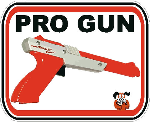 Nintendo PRO Gun Decal
