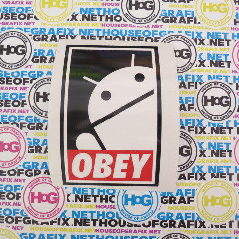 Obey Android Decal