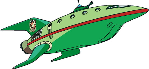 Planet Express Ship Decal