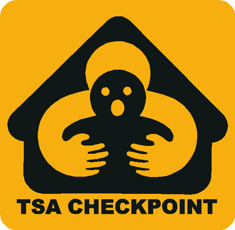 TSA Checkpoint Decals