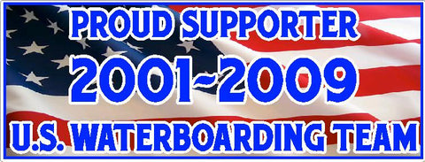 USA Waterboarding 2001-2009 Team Decals