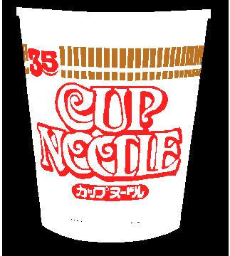 cup of noodles decal