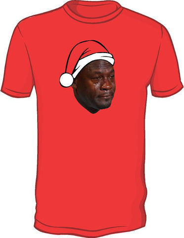 Crying Jordan Chirstmas Shirt