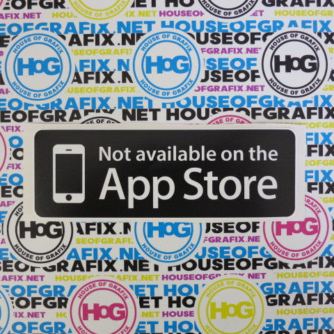 no available on the app store Decal