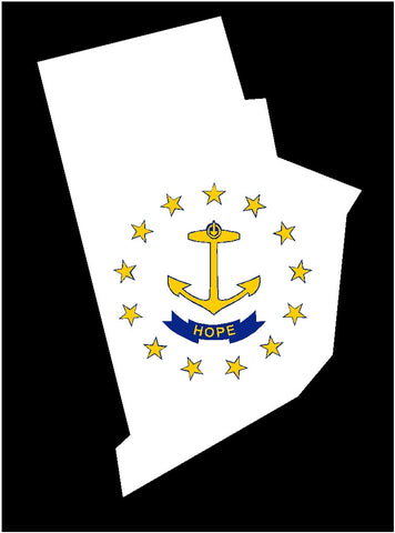 rhode island state flag decal